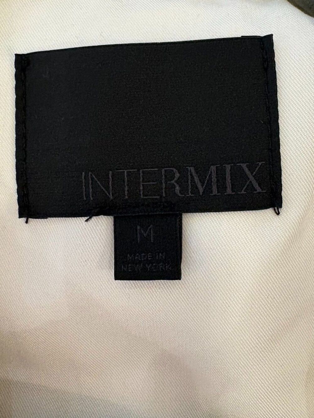 Intermix, White Sleeveless Trench | Size: M - Picture 9 of 9
